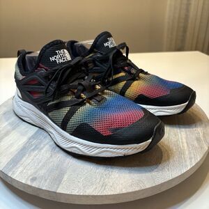 North Face Women's Oxeye Hiking‎ Super Sonic Rainbow Shoes Sneakers US Size 11